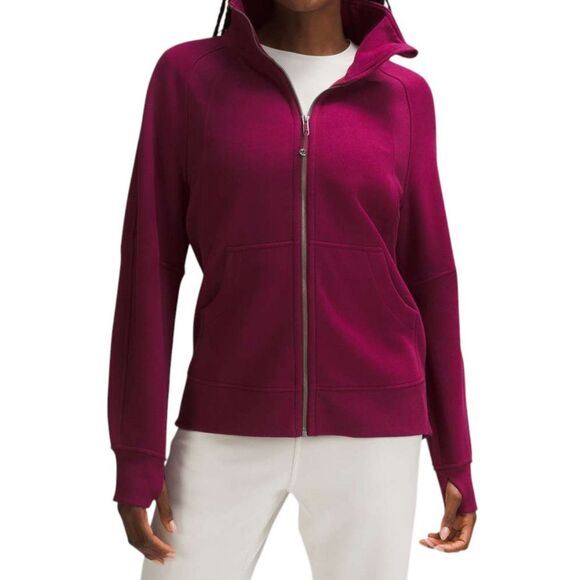 Lululemon Scuba Oversized Funnel-Neck Full Zip *Long Deep Luxe - Picture 1 of 9
